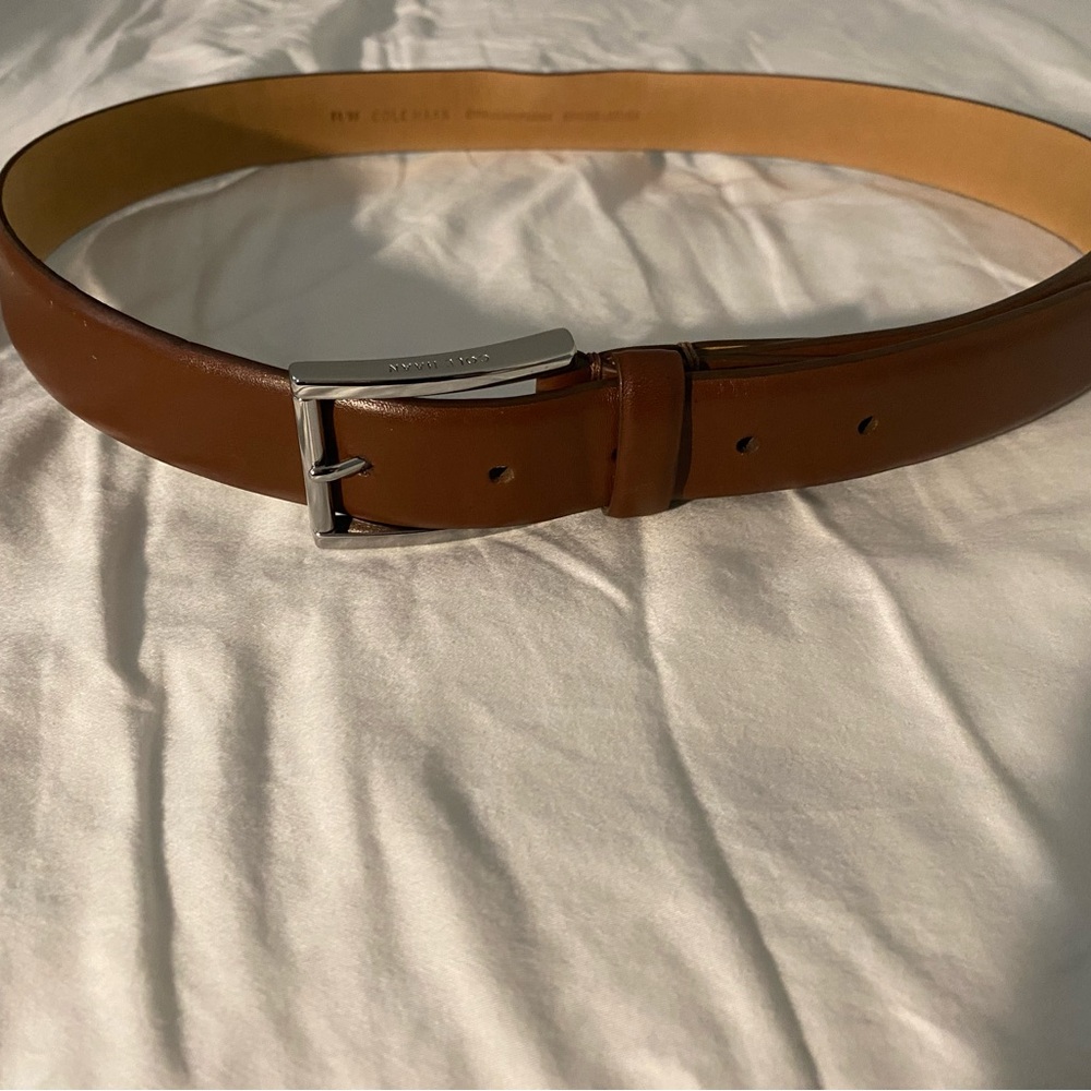 Cole Haan Brown leather belt, Men’s W36, EUC